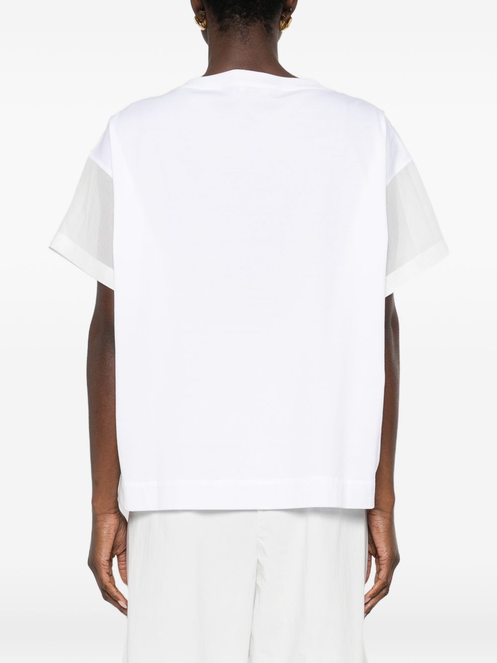Brunello Cucinelli COTTON T-SHIRT Size S / US 4 / IT 40 - 3 Thumbnail