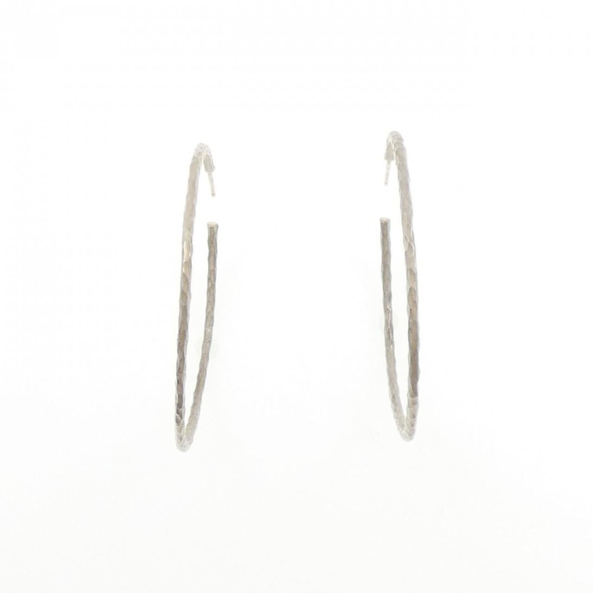 Tiffany & Co. Tiffany Hammered Hoop Large Earrings Size ONE SIZE - 2 Thumbnail