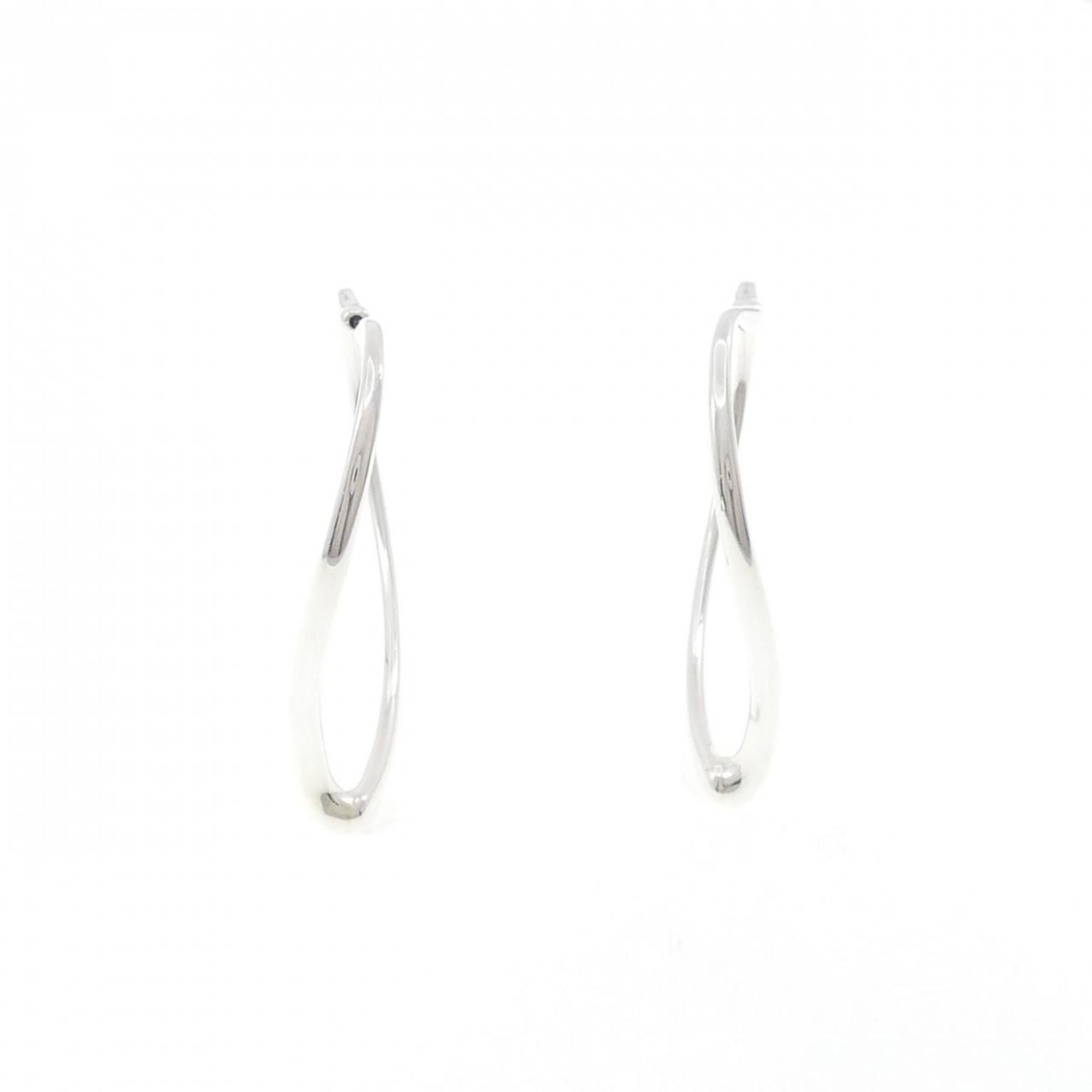 Tiffany & Co. Tiffany Open Heart Hoop Earrings Size ONE SIZE - 2 Thumbnail