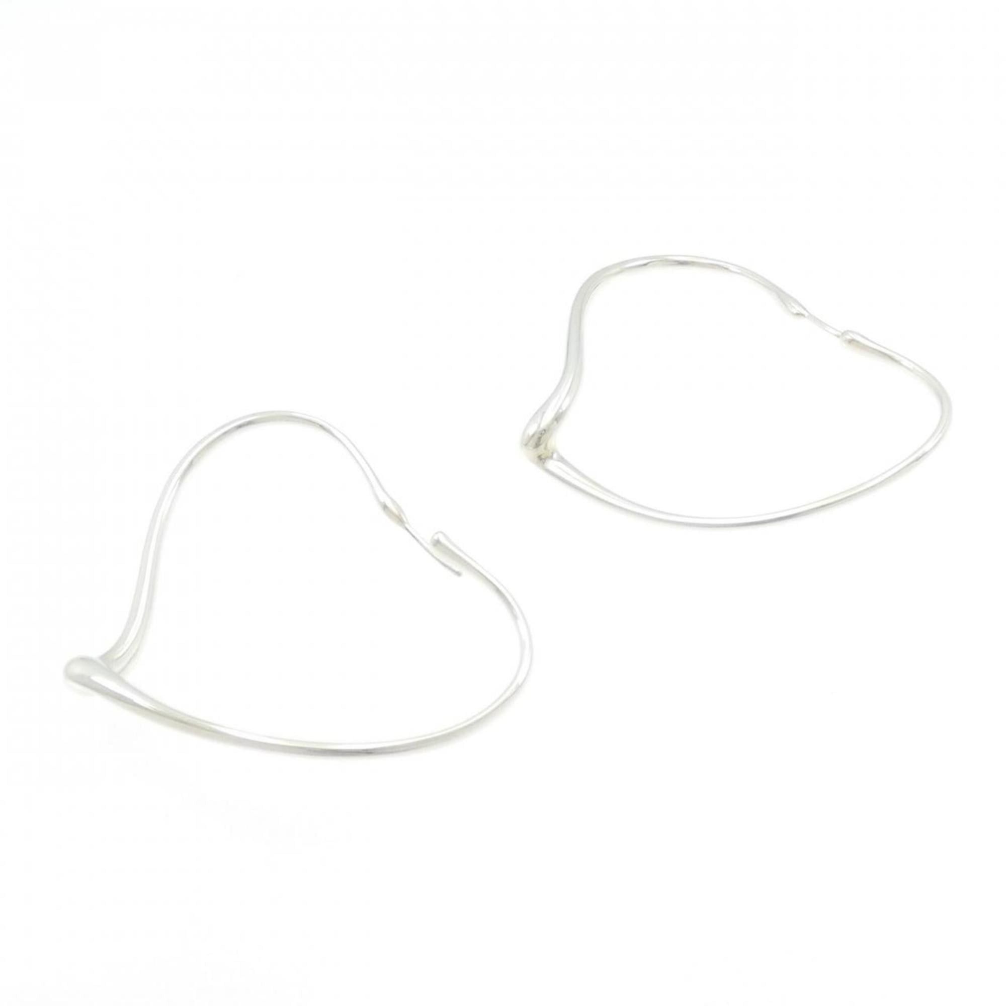 Tiffany & Co. Tiffany Open Heart Hoop Earrings Size ONE SIZE - 3 Thumbnail