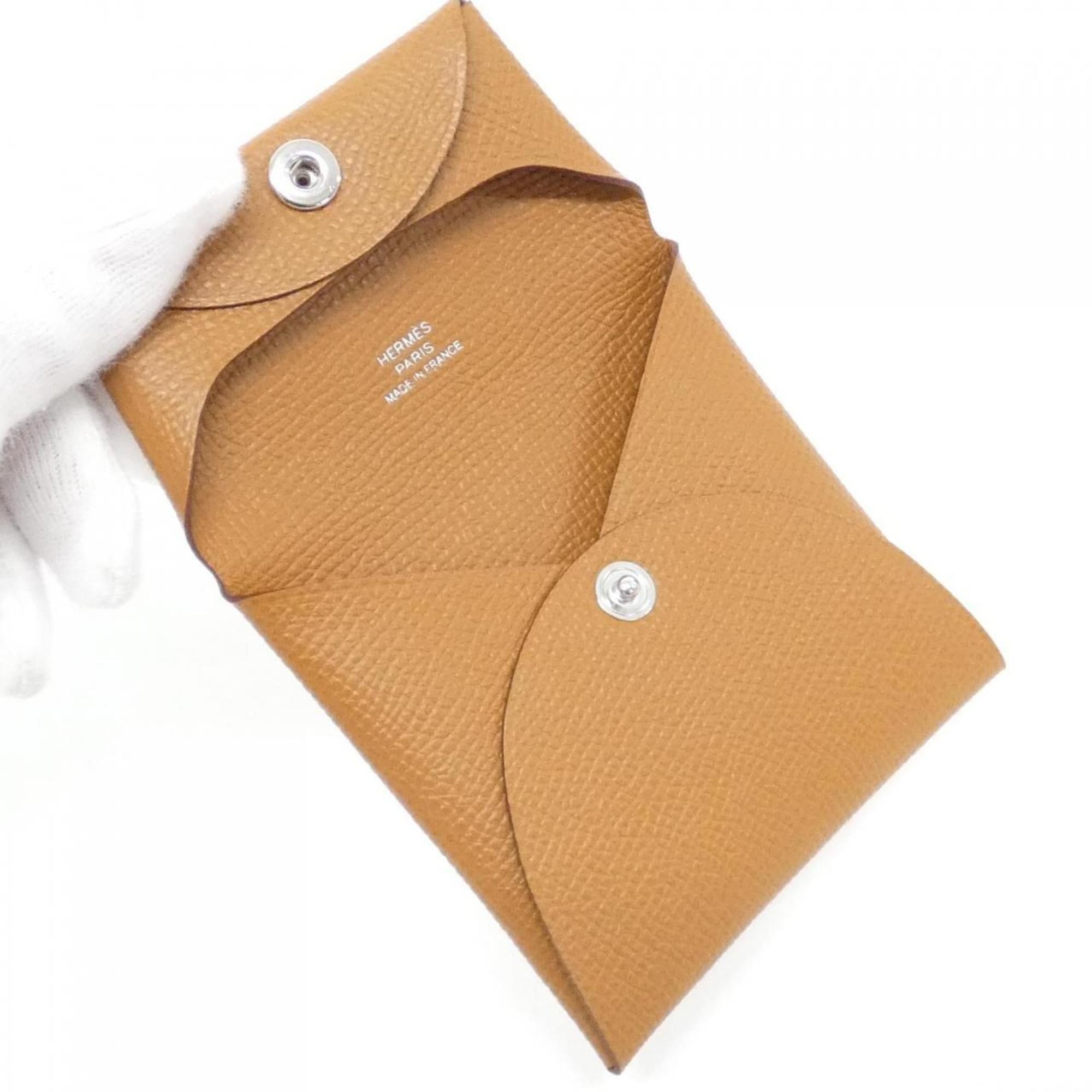 Hermes Hermes Bastia 041054CK Wallet/Coin Case Size ONE SIZE - 3 Thumbnail
