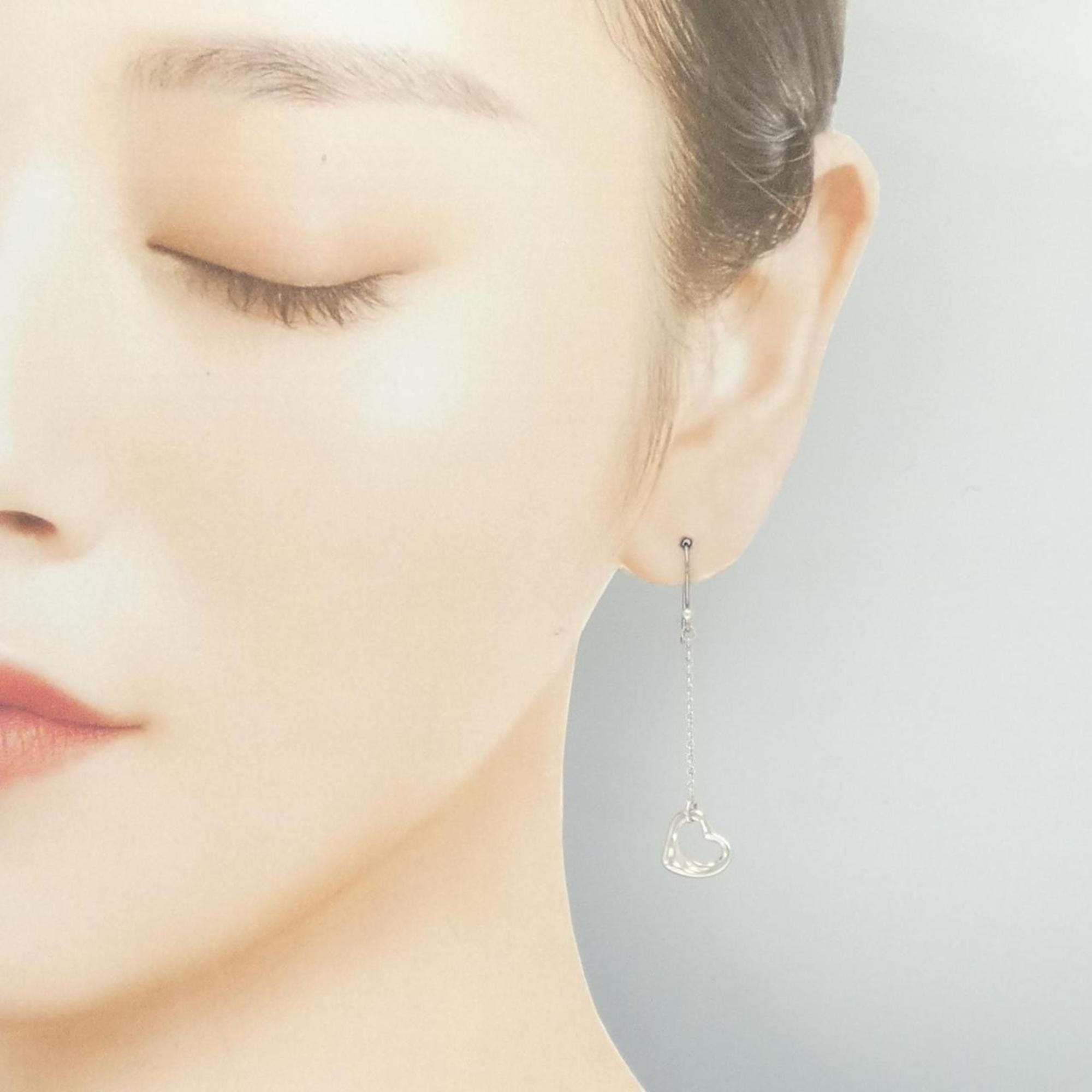 Tiffany & Co. Tiffany Open Heart Drop Earrings Size ONE SIZE - 4 Thumbnail