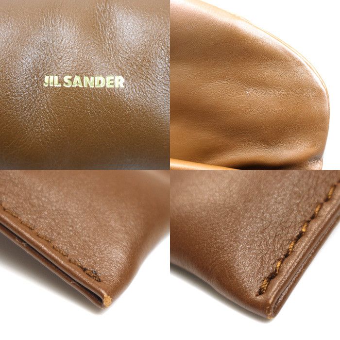 Jil Sander Jil Sander Jil Sander Canolo Padding Grande Calfskin Shoulder Bag Leather Shoulder Bag J08WD0056 DUTY FREE for USA Size ONE SIZE - 6 Thumbnail
