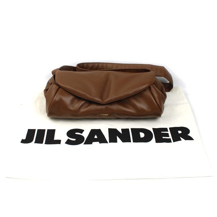 Jil Sander Jil Sander Jil Sander Canolo Padding Grande Calfskin Shoulder Bag Leather Shoulder Bag J08WD0056 DUTY FREE for USA Size ONE SIZE - 8 Thumbnail