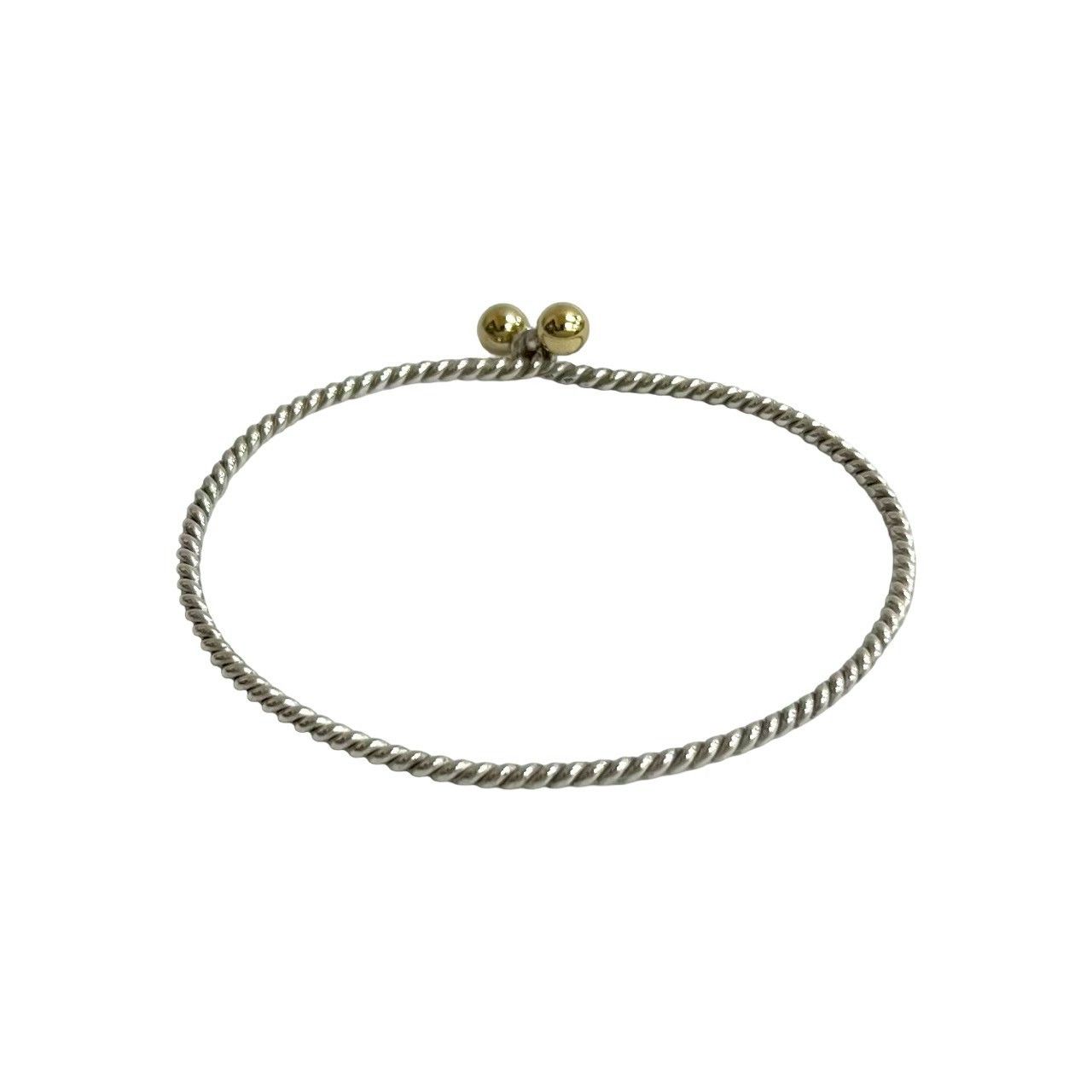 Tiffany & Co. Tiffany & Co. Tiffany Twist Hook & Eye Silver 925 Au750 Bracelet Precious Metal Bracelet DUTY FREE for USA Size ONE SIZE - 6 Thumbnail