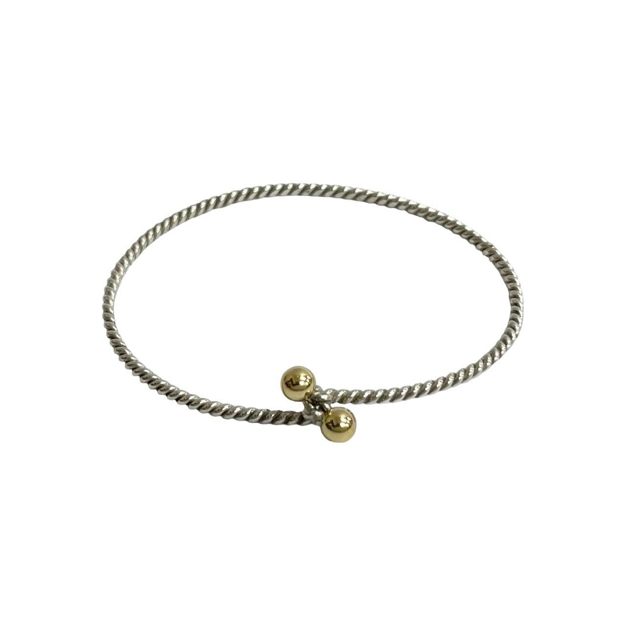 Tiffany & Co. Tiffany & Co. Tiffany Twist Hook & Eye Silver 925 Au750 Bracelet Precious Metal Bracelet DUTY FREE for USA Size ONE SIZE - 2 Thumbnail