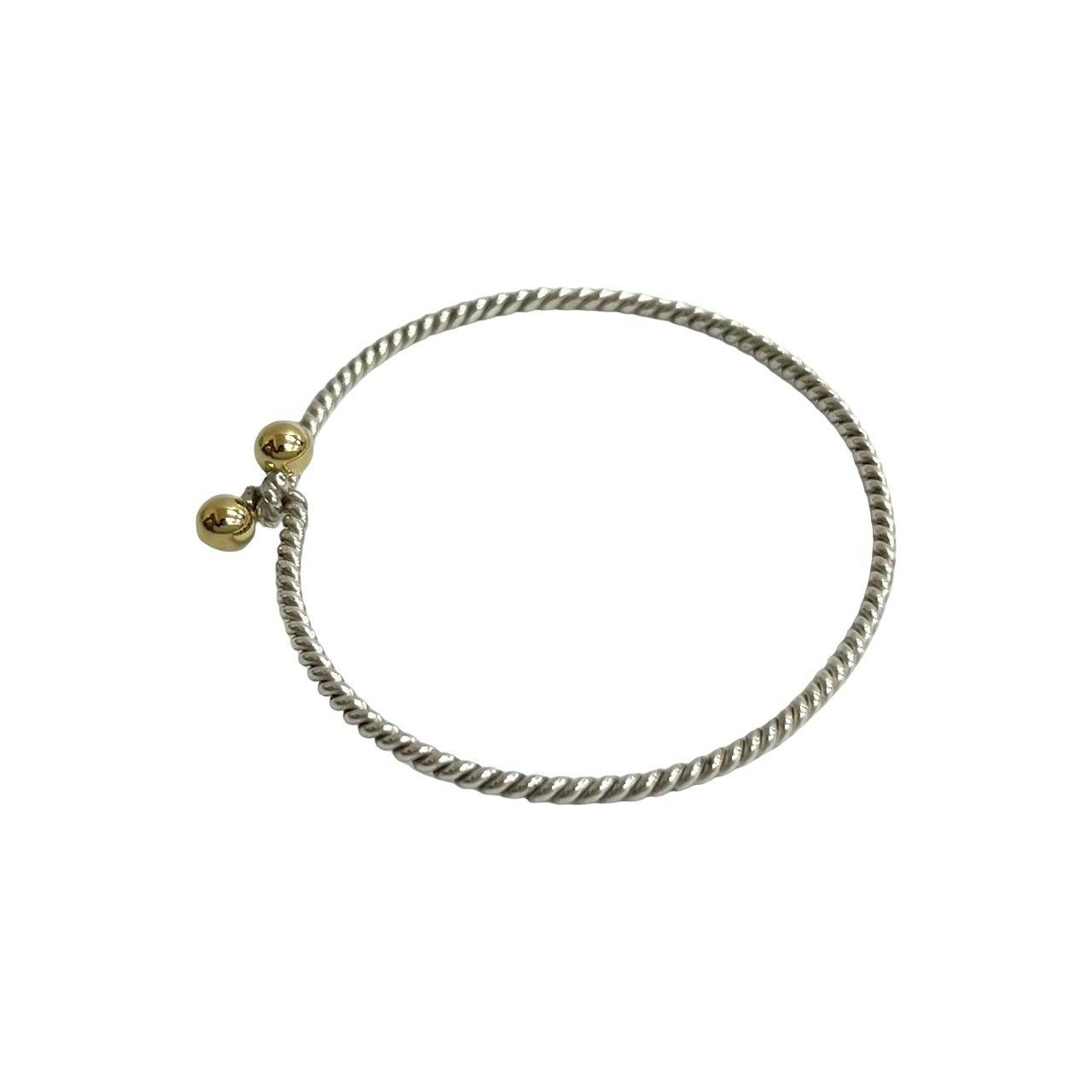 Tiffany & Co. Tiffany & Co. Tiffany Twist Hook & Eye Silver 925 Au750 Bracelet Precious Metal Bracelet DUTY FREE for USA Size ONE SIZE - 4 Thumbnail