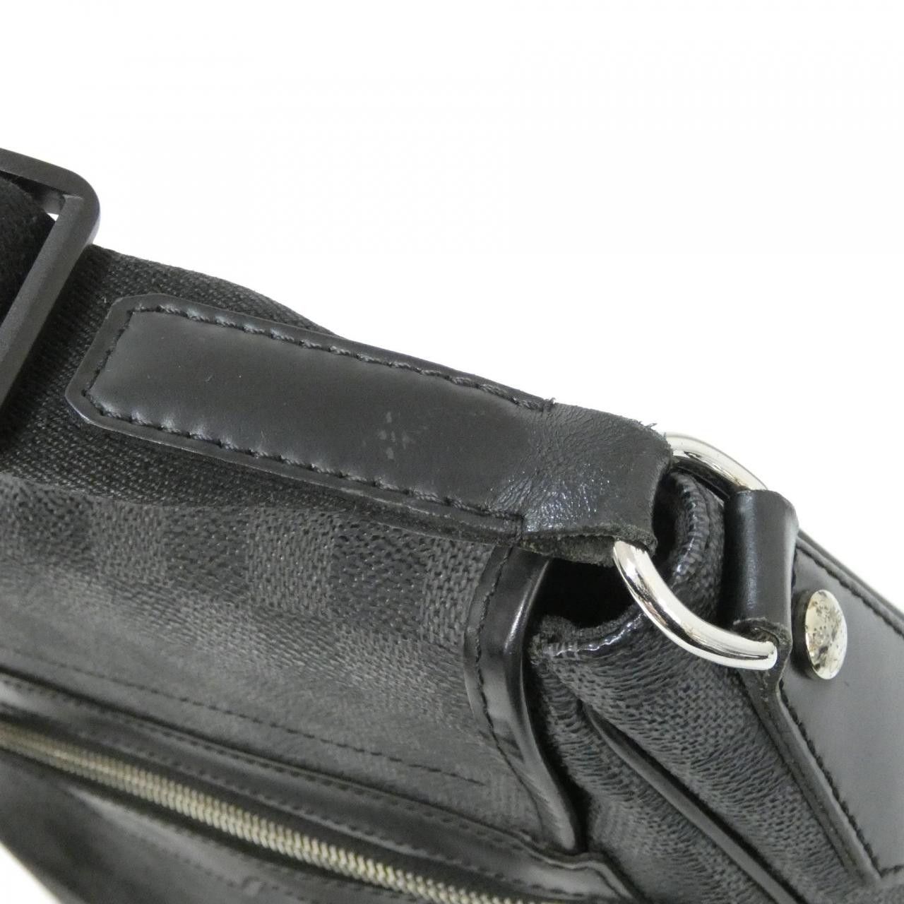 Louis Vuitton Louis Vuitton Louis Vuitton Daniel Damier Graphite Shoulder Bag Textile Shoulder Bag N58029 DUTY FREE for USA Size ONE SIZE - 6 Thumbnail