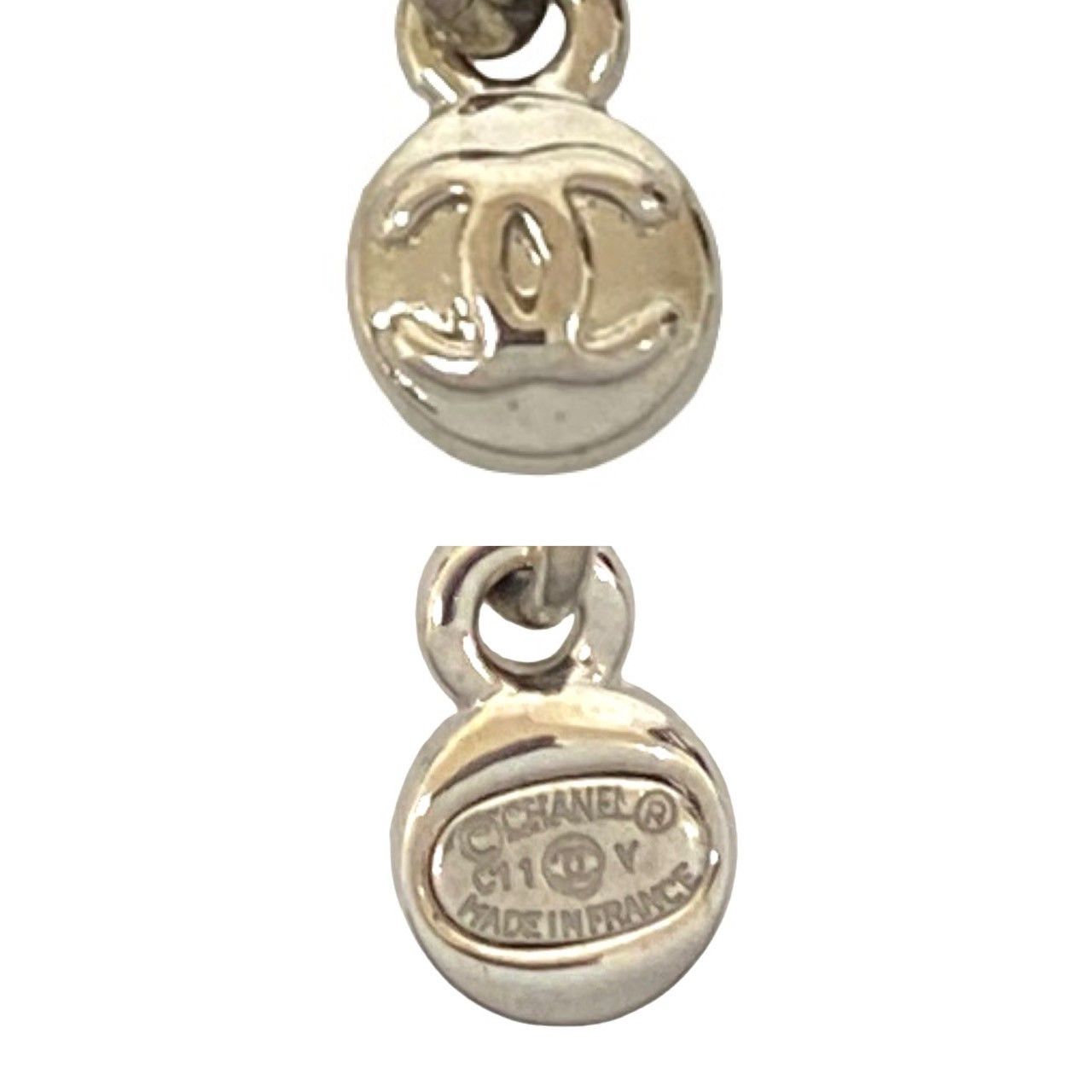 Chanel Chanel Chanel Coco Mark Rhinestone Necklace Metal Necklace DUTY FREE for USA Size ONE SIZE - 4 Thumbnail