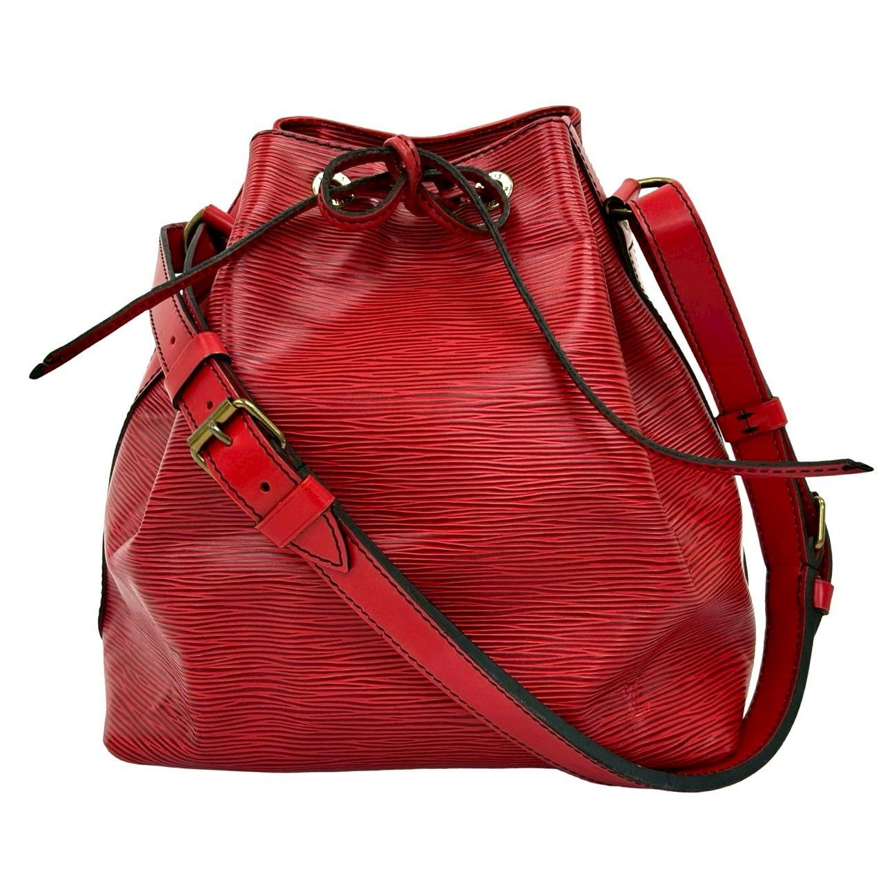 Louis Vuitton Louis Vuitton Louis Vuitton Petit Noe Epi 2way Shoulder Bag Leather Shoulder Bag DUTY FREE for USA Size ONE SIZE - 4 Thumbnail