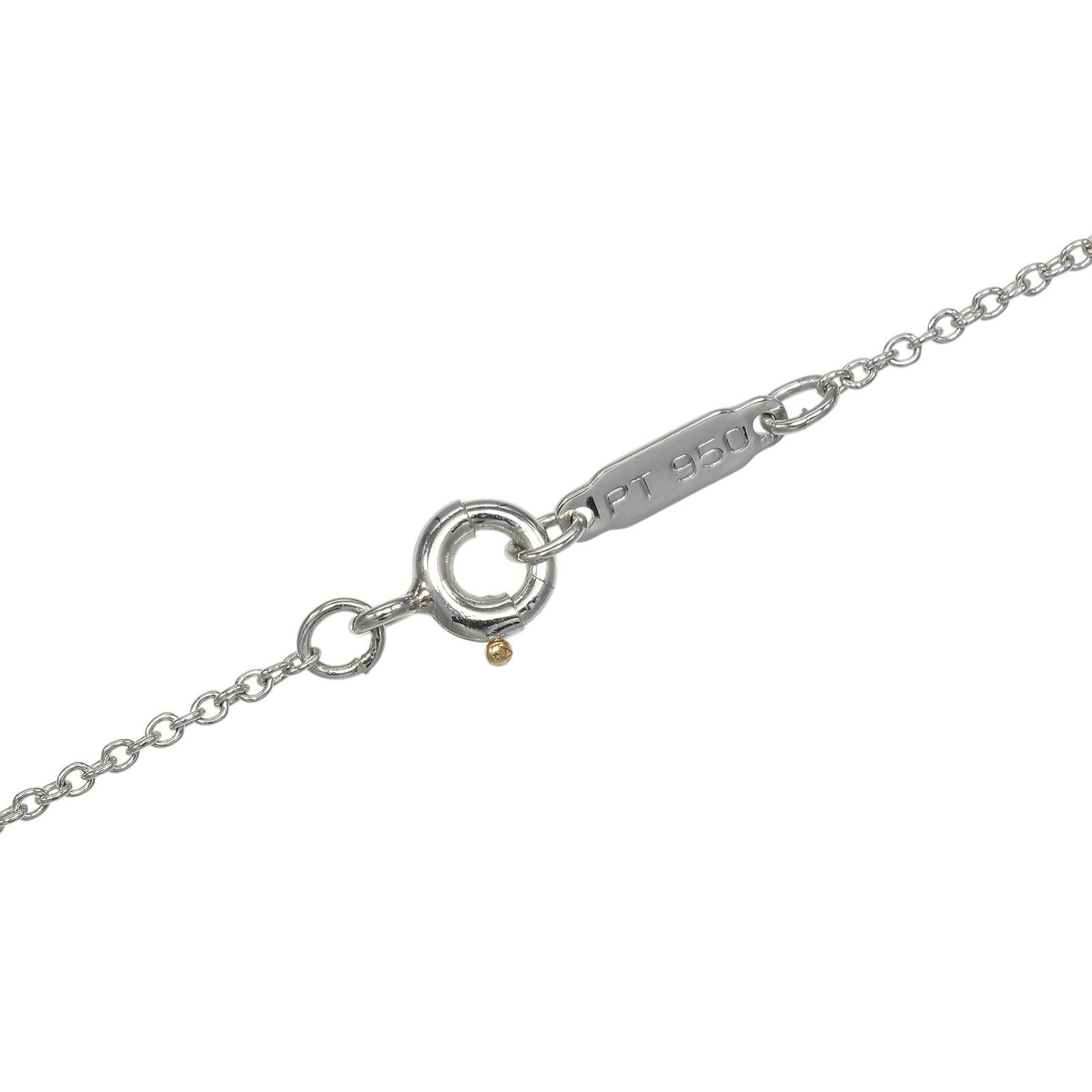 Tiffany & Co. Tiffany & Co. TIFFANY&Co. Cross Stitch Pt950 Platinum Diamond Necklace Precious Metal Necklace DUTY FREE for USA Size ONE SIZE - 7 Thumbnail