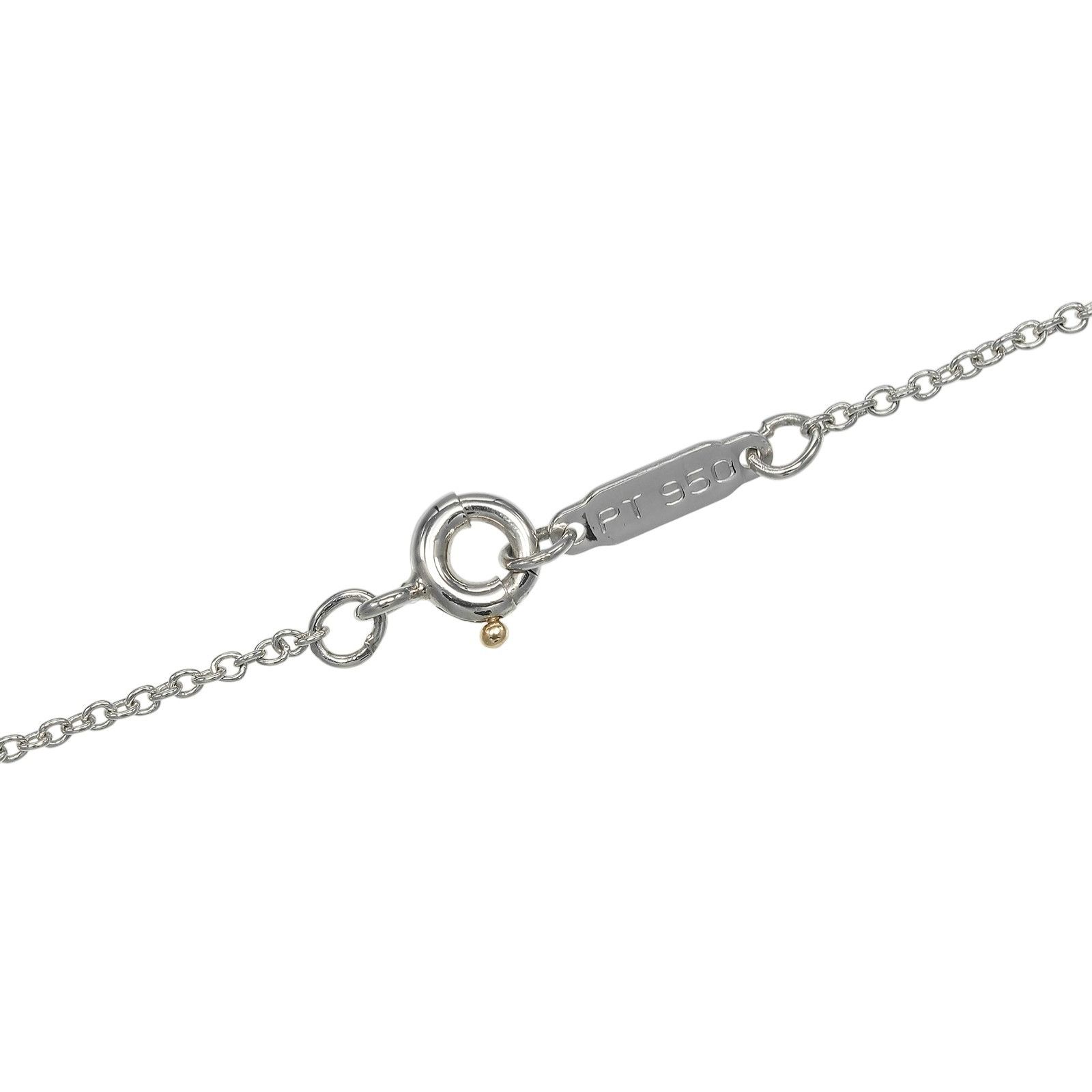 Tiffany & Co. Tiffany & Co. TIFFANY&Co. Cross Stitch Pt950 Platinum Diamond Necklace Precious Metal Necklace DUTY FREE for USA Size ONE SIZE - 7 Thumbnail