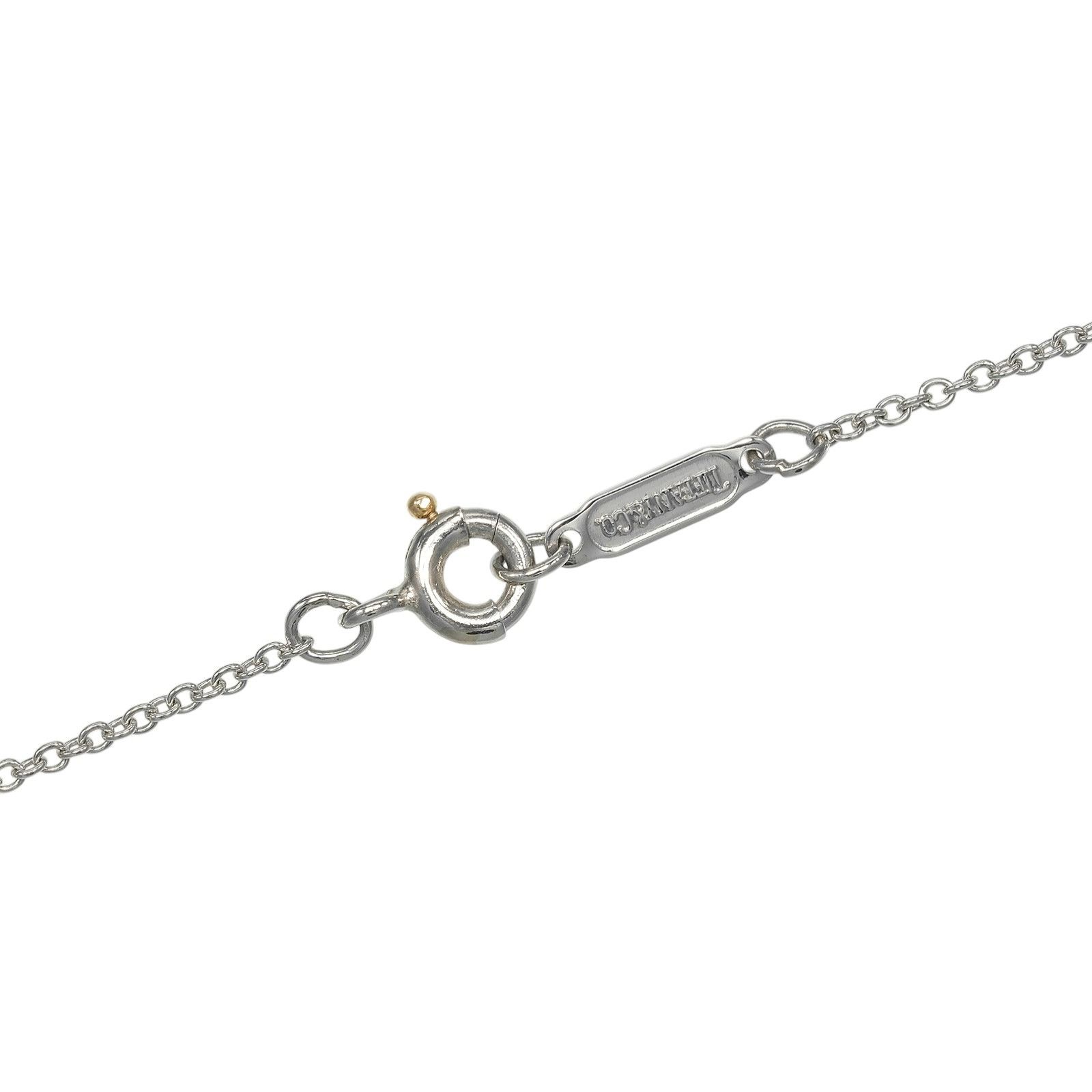 Tiffany & Co. Tiffany & Co. TIFFANY&Co. Cross Stitch Pt950 Platinum Diamond Necklace Precious Metal Necklace DUTY FREE for USA Size ONE SIZE - 6 Thumbnail