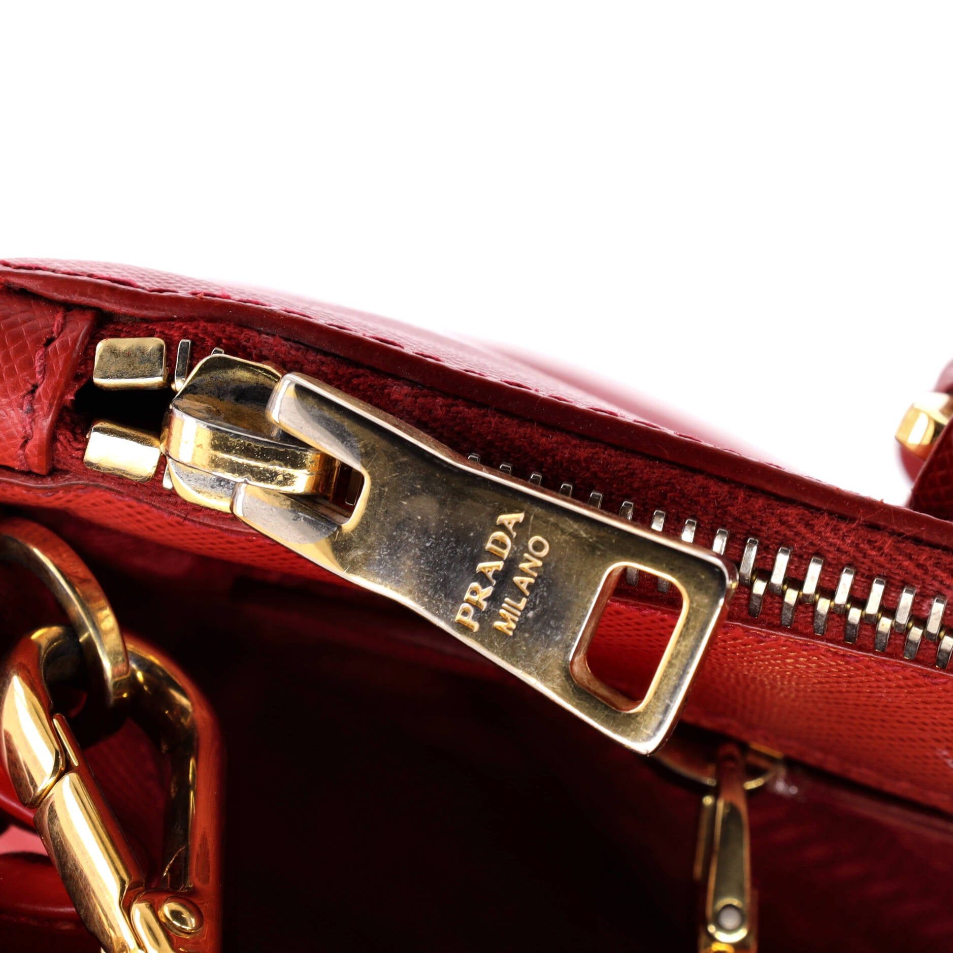 Prada Galleria Double Zip Tote Size ONE SIZE - 6 Thumbnail