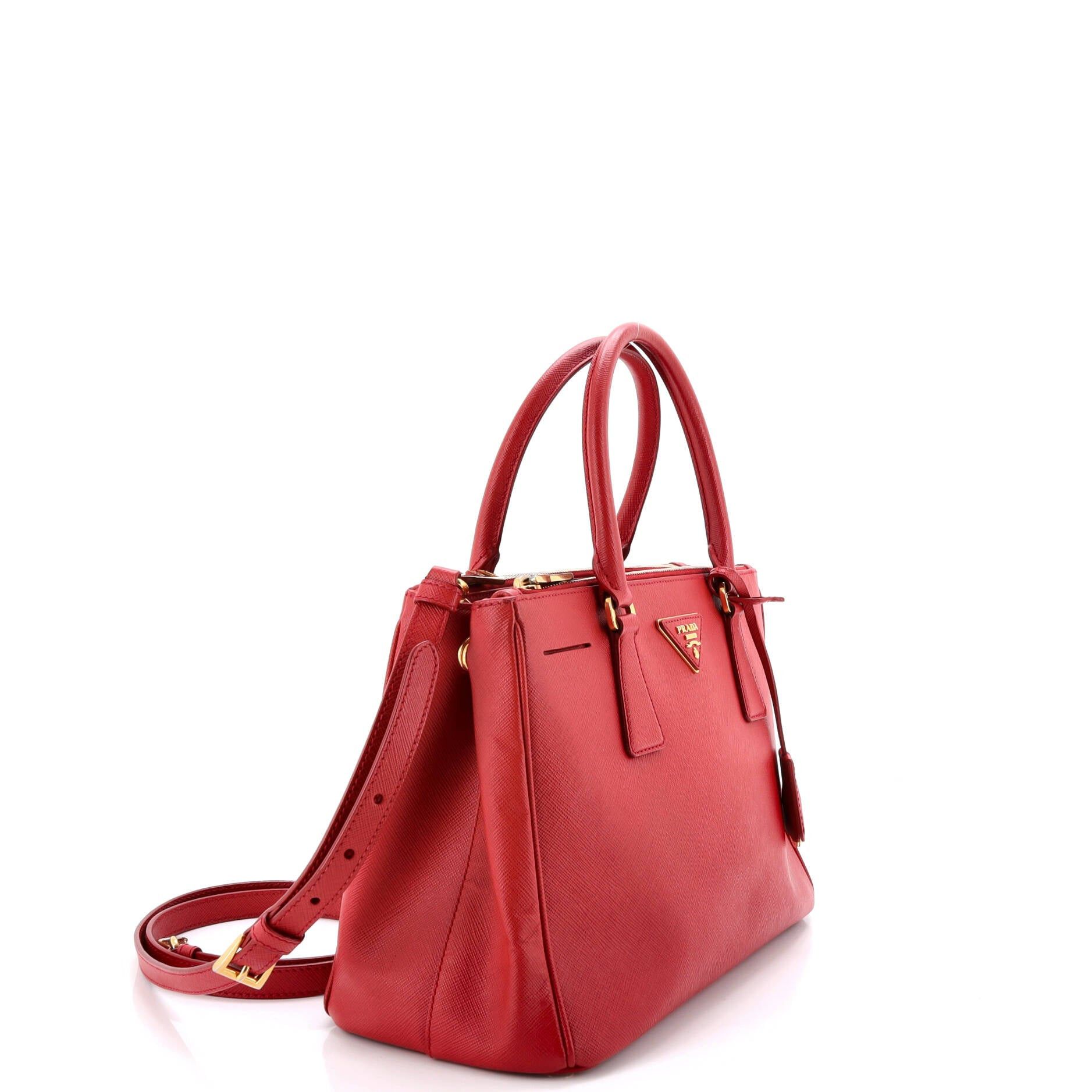 Prada Galleria Double Zip Tote Size ONE SIZE - 2 Thumbnail