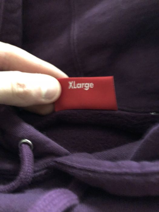 Supreme Supreme Zip Pouch Hoodie Sweatshirt Purple SS19 | Grailed