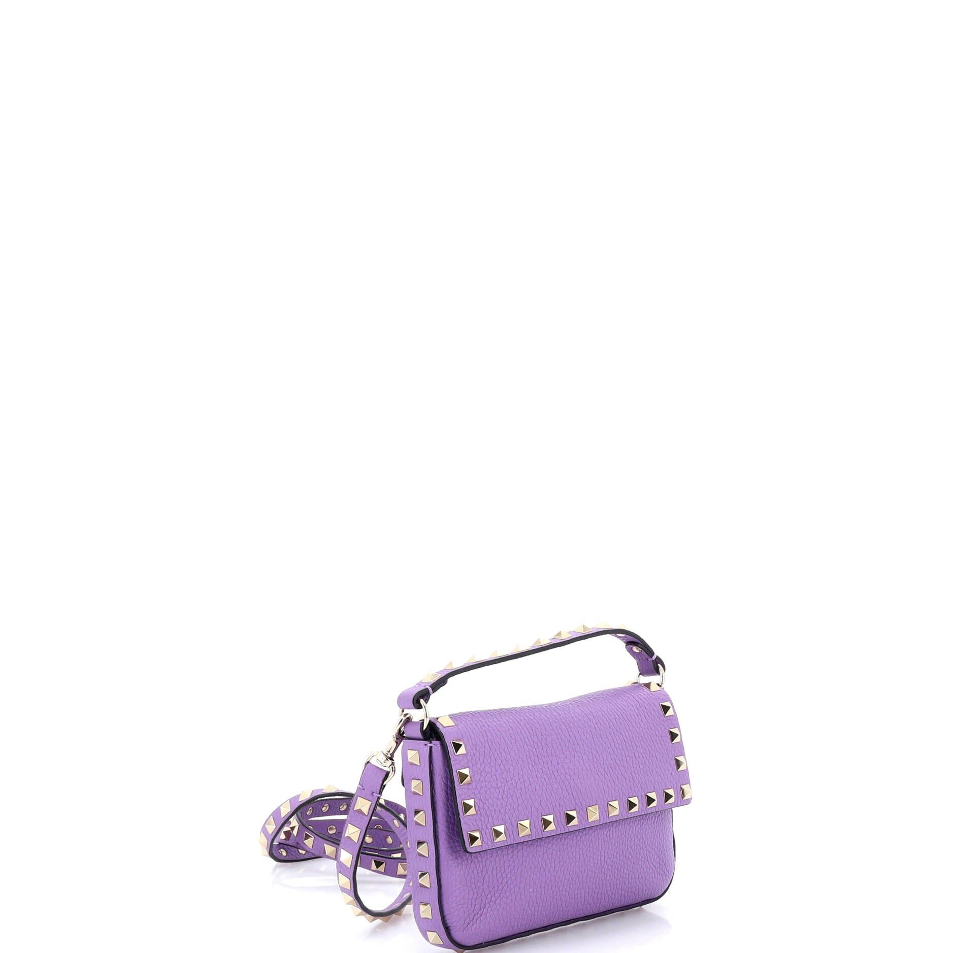 Valentino Rockstud Top Handle Crossbody Pouch Size ONE SIZE - 2 Thumbnail