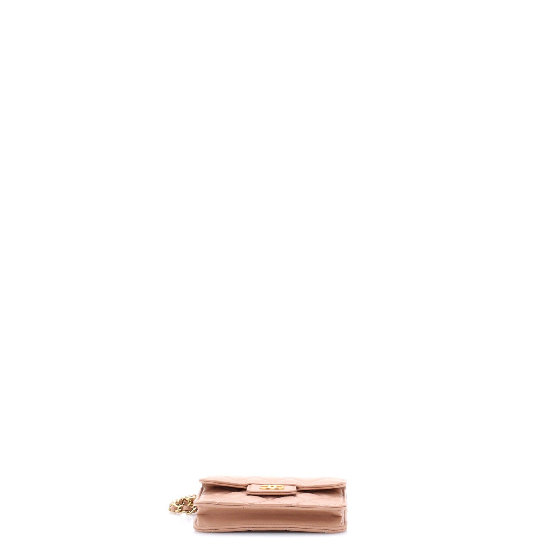 Chanel Top Handle Flap Coin Purse with Chain Size ONE SIZE - 4 Thumbnail