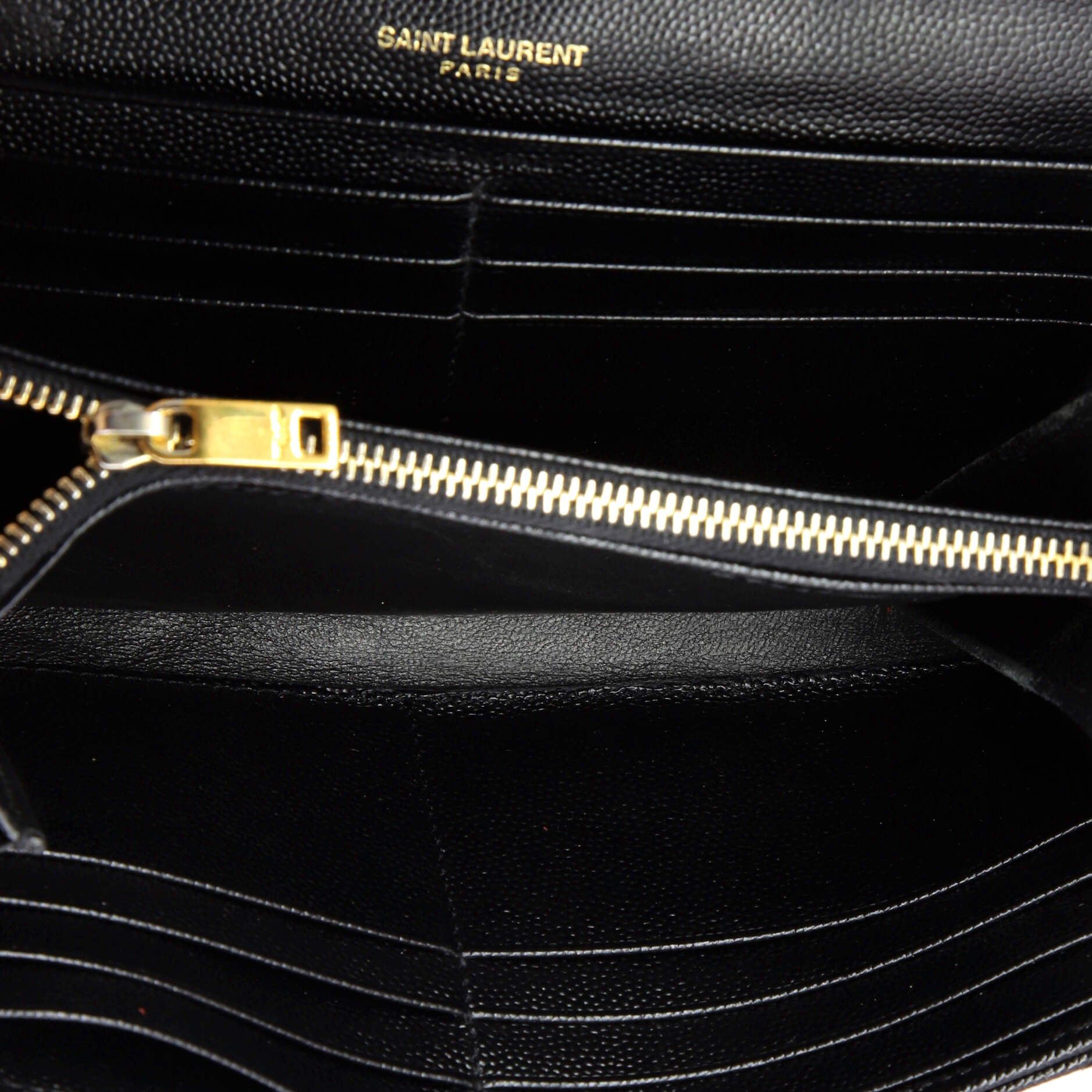 Saint Laurent Paris Classic Monogram Flap Wallet Size ONE SIZE - 5 Thumbnail