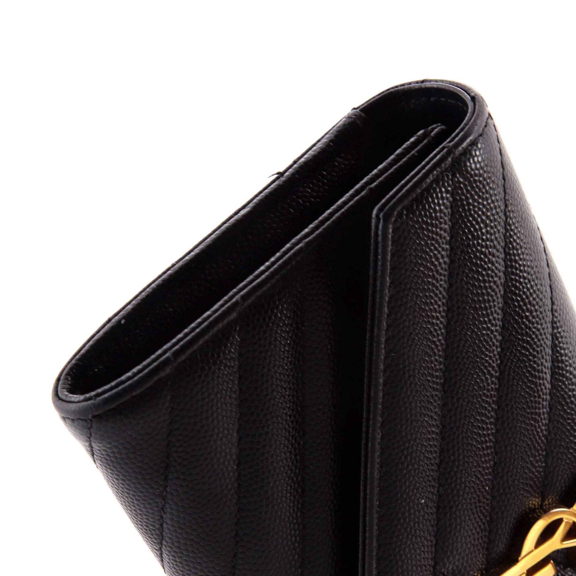 Saint Laurent Paris Classic Monogram Flap Wallet Size ONE SIZE - 7 Thumbnail