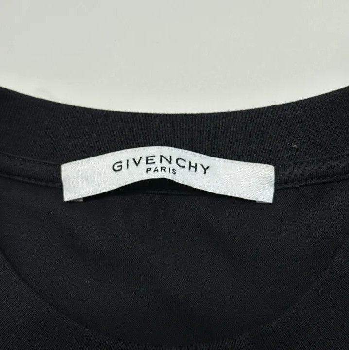 Givenchy Givenchy Logo Embroidered Crewneck Slim-Fit T-Shirt Size US M / EU 48-50 / 2 - 5 Thumbnail