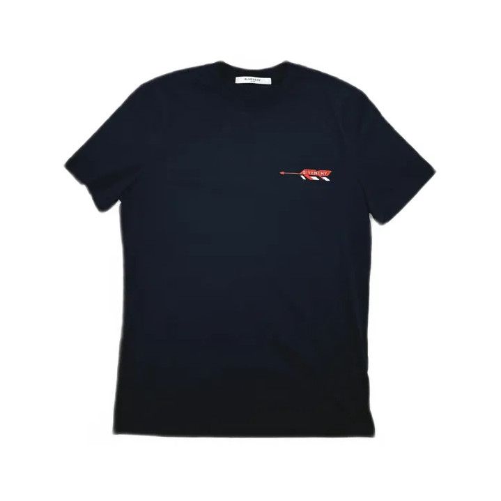 Givenchy Givenchy Logo Embroidered Crewneck Slim-Fit T-Shirt Size US M / EU 48-50 / 2 - 2 Thumbnail
