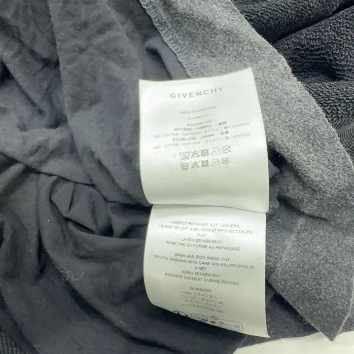 Givenchy Givenchy SS23 Tear Detail Logo Print Sweatshirt Size US L / EU 52-54 / 3 - 6 Thumbnail
