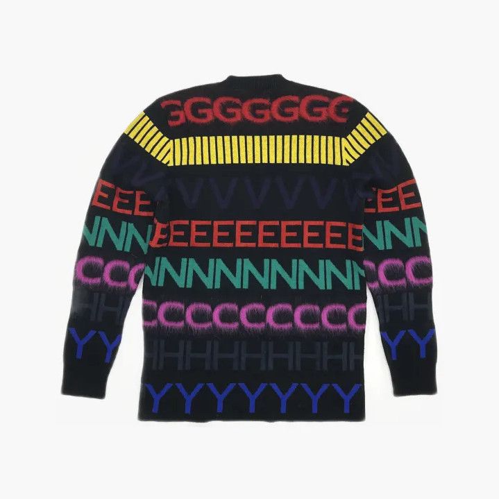 Givenchy Givenchy Letter Logo Print Long Sleeve Knit Sweater Size US M / EU 48-50 / 2 - 3 Thumbnail