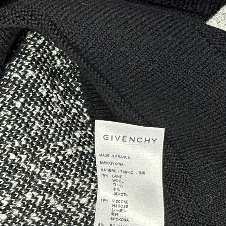 Givenchy Givenchy x Chito SS22 Mask Pattern Knit Sweater Size US S / EU 44-46 / 1 - 5 Thumbnail