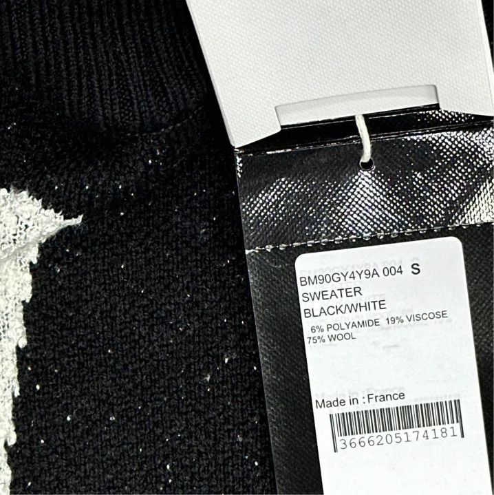 Givenchy Givenchy x Chito SS22 Mask Pattern Knit Sweater Size US S / EU 44-46 / 1 - 3 Thumbnail