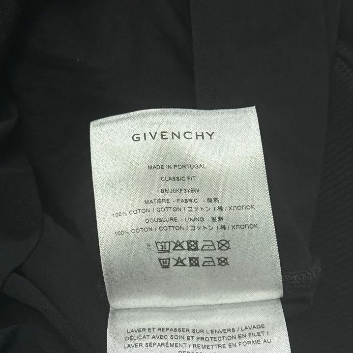 Givenchy Givenchy SS23 Logo Distressed Drawstring Hoodie Size US XS / EU 42 / 0 - 2 Thumbnail