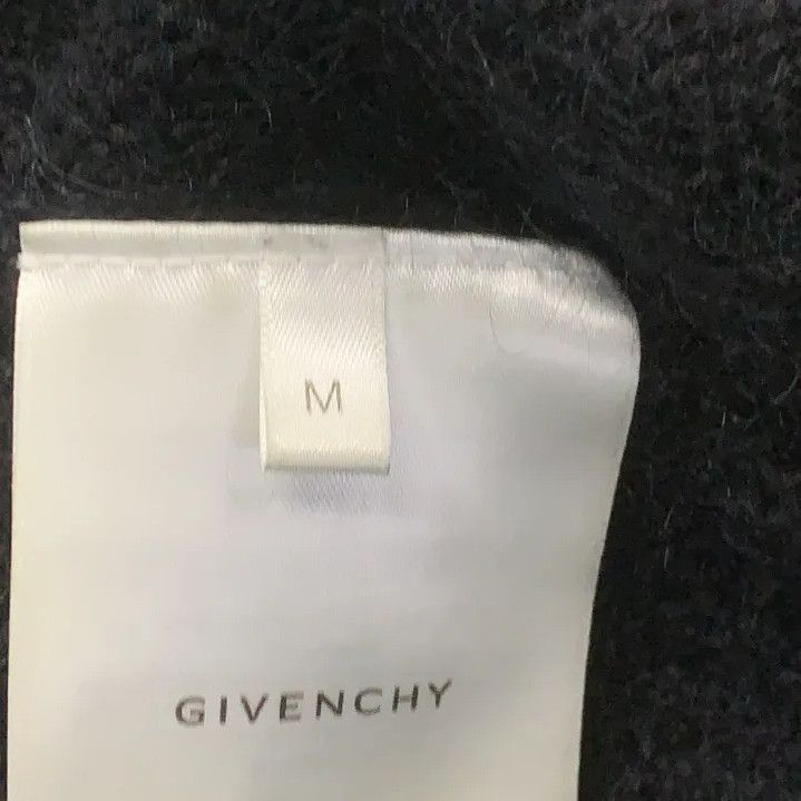Givenchy Givenchy SS23 Letter Print Mohair Crewneck Sweater Size US M / EU 48-50 / 2 - 5 Thumbnail