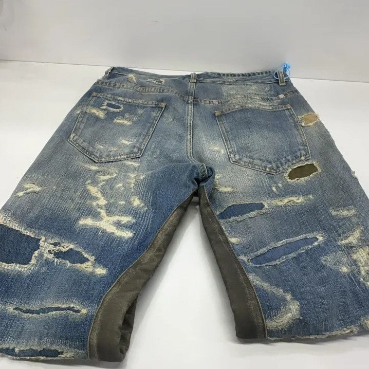 Givenchy Givenchy FW21 Distressed Zip Casual Jeans Size US 32 / EU 48 - 14 Thumbnail