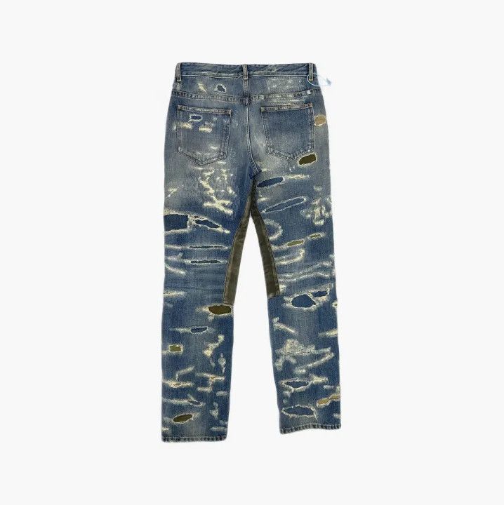 Givenchy Givenchy FW21 Distressed Zip Casual Jeans Size US 32 / EU 48 - 3 Thumbnail
