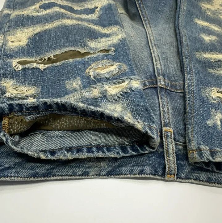 Givenchy Givenchy FW21 Distressed Zip Casual Jeans Size US 32 / EU 48 - 11 Thumbnail