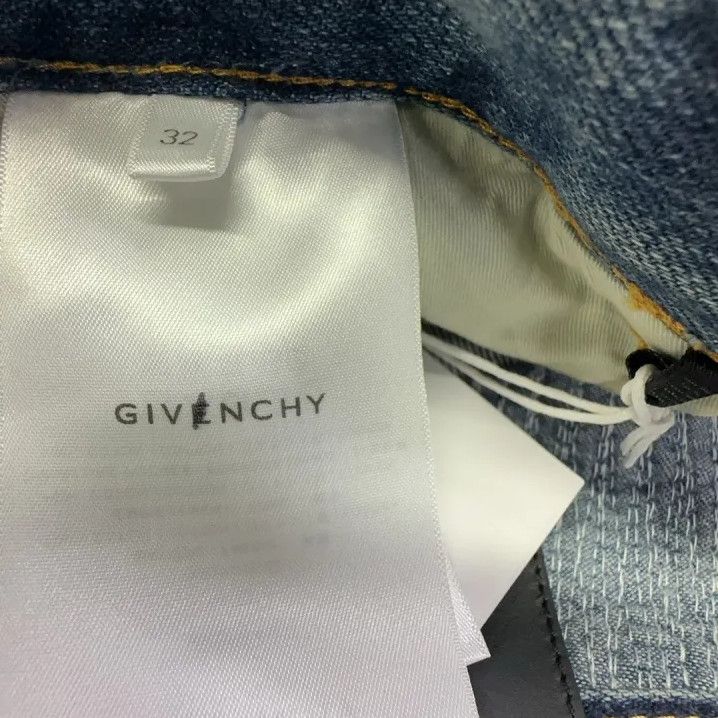 Givenchy Givenchy FW21 Distressed Zip Casual Jeans Size US 32 / EU 48 - 4 Thumbnail