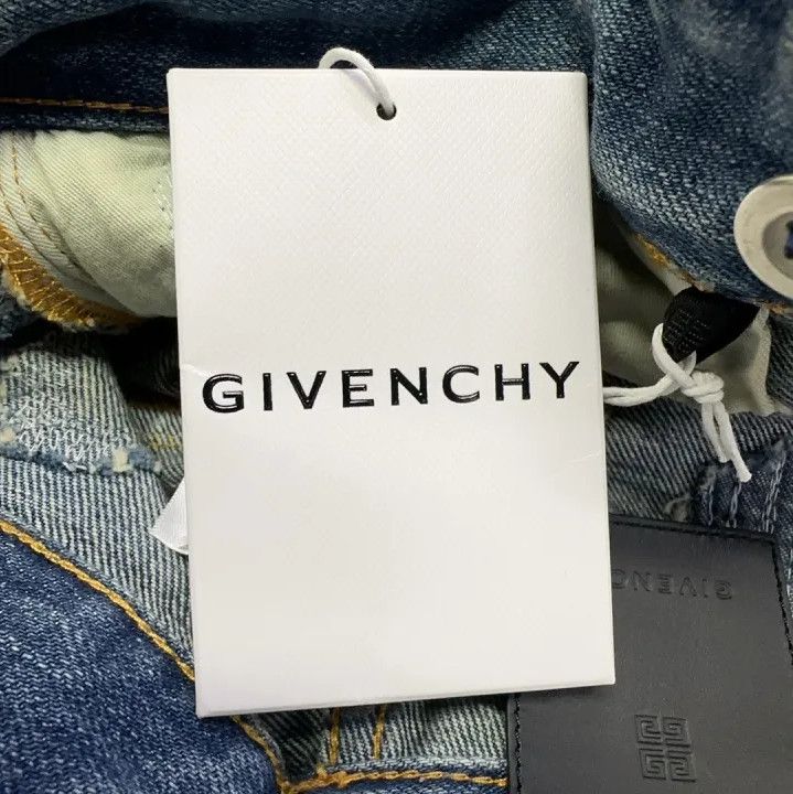 Givenchy Givenchy FW21 Distressed Zip Casual Jeans Size US 32 / EU 48 - 7 Thumbnail