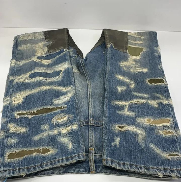 Givenchy Givenchy FW21 Distressed Zip Casual Jeans Size US 32 / EU 48 - 10 Thumbnail