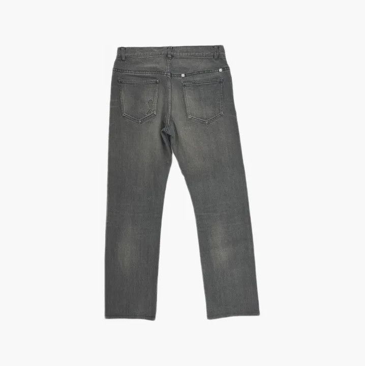 Givenchy Givenchy Men's Black Solid Loose Straight Jeans Size US 29 - 3 Thumbnail