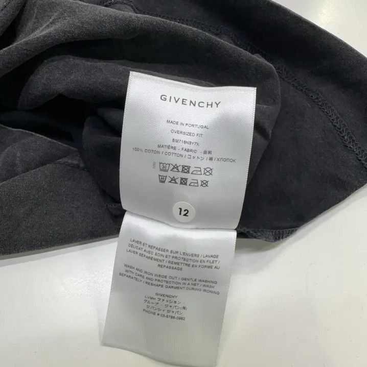Givenchy Givenchy FW22 Logo Print Crewneck Short-Sleeve T-Shirt Size US S / EU 44-46 / 1 - 5 Thumbnail