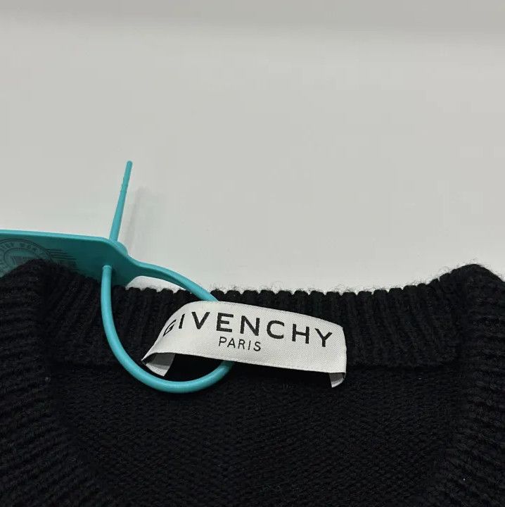 Givenchy Givenchy Men's Logo Intarsia Knit Sweater Size US L / EU 52-54 / 3 - 4 Thumbnail