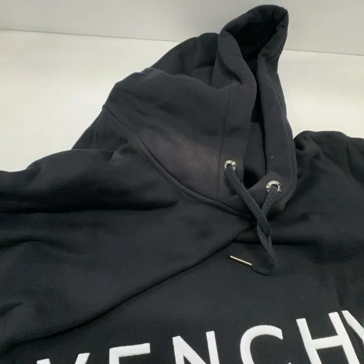 Givenchy Givenchy FW21 Logo Loose Fit Hoodie Size US M / EU 48-50 / 2 - 8 Thumbnail