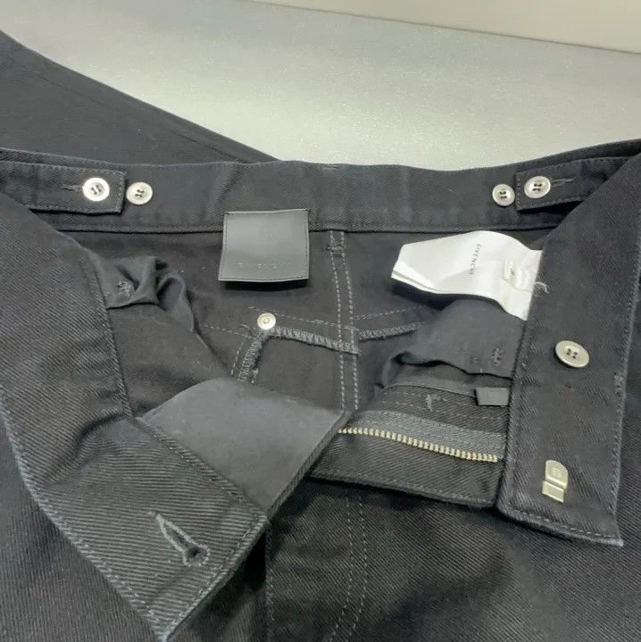 Givenchy Givenchy Men's Black Mid-Rise Casual Jeans Size US 28 / EU 44 - 7 Thumbnail