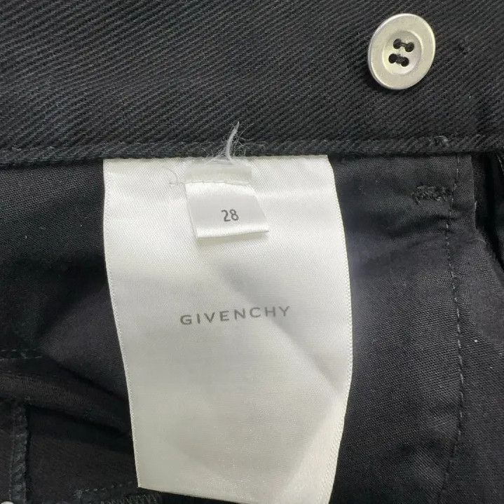 Givenchy Givenchy Men's Black Mid-Rise Casual Jeans Size US 28 / EU 44 - 5 Thumbnail