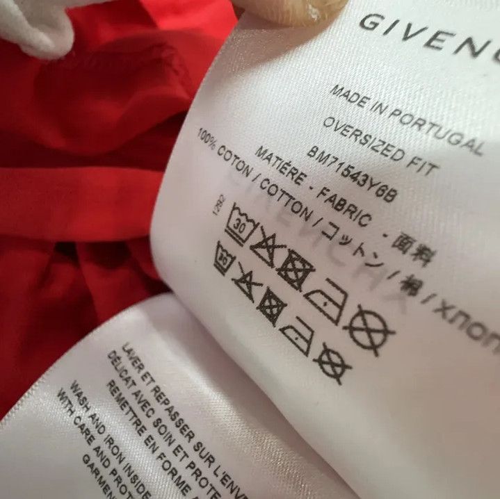Givenchy Givenchy FW22 Logo Embroidered Short Sleeve T-Shirt Size US XXS / EU 40 - 6 Thumbnail