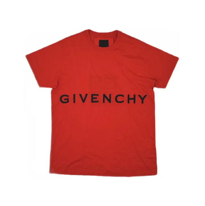 Givenchy Givenchy FW22 Logo Embroidered Short Sleeve T-Shirt Size US XXS / EU 40 - 2 Thumbnail