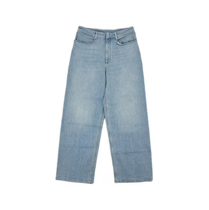 Givenchy Givenchy SS23 Light Washed Wide-Leg Jeans Size US 30 / EU 46 - 2 Thumbnail