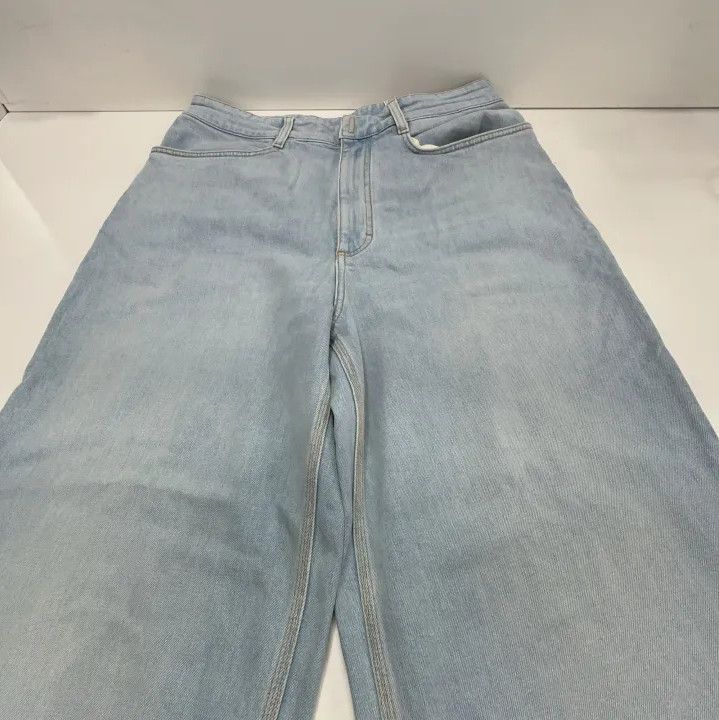 Givenchy Givenchy SS23 Light Washed Wide-Leg Jeans Size US 30 / EU 46 - 9 Thumbnail