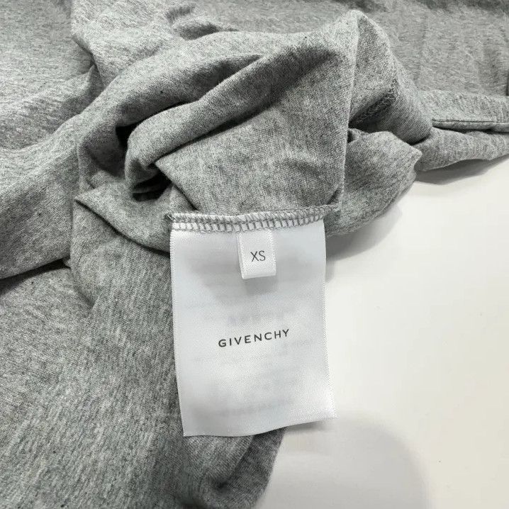Givenchy GIVENCHY Men's Gray Loose Crew Neck Short-Sleeve T-Shirt Size US XS / EU 42 / 0 - 4 Thumbnail