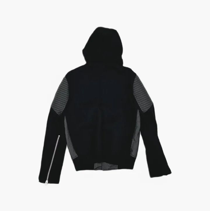 Givenchy Givenchy Space Cotton Leather Panel Hooded Jacket Size US M / EU 48-50 / 2 - 3 Thumbnail